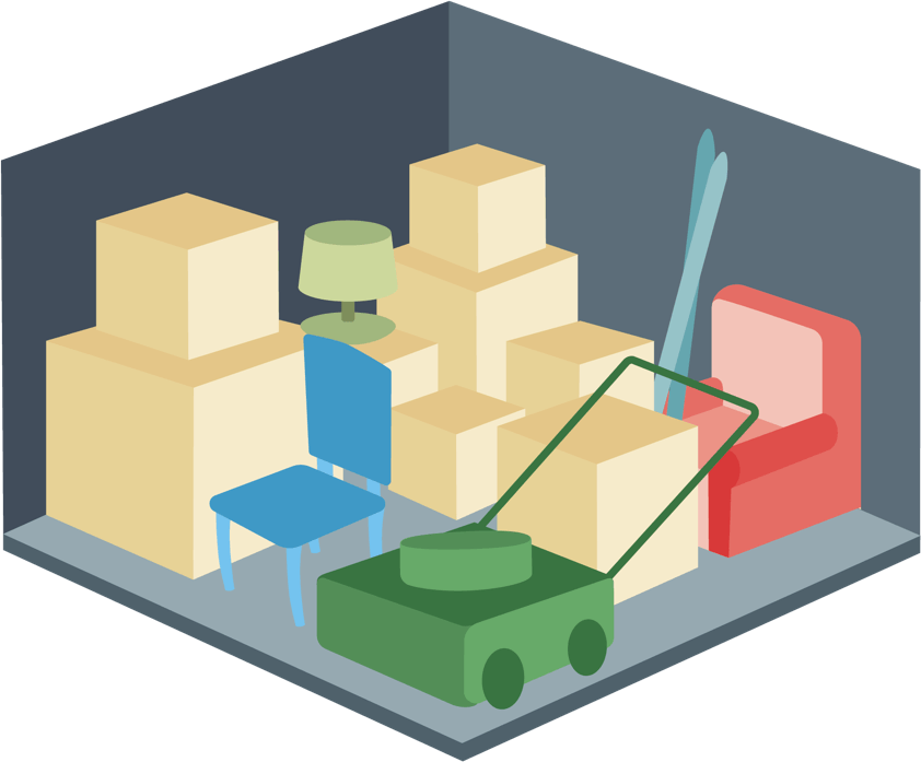 Storage of furniture while moving or repairing.